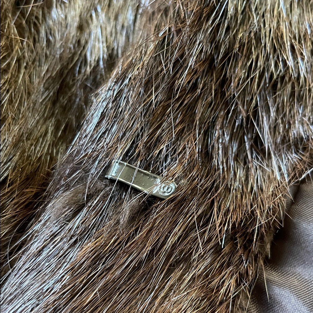 YSL Brown Fur Coat - Picture 3 of 16